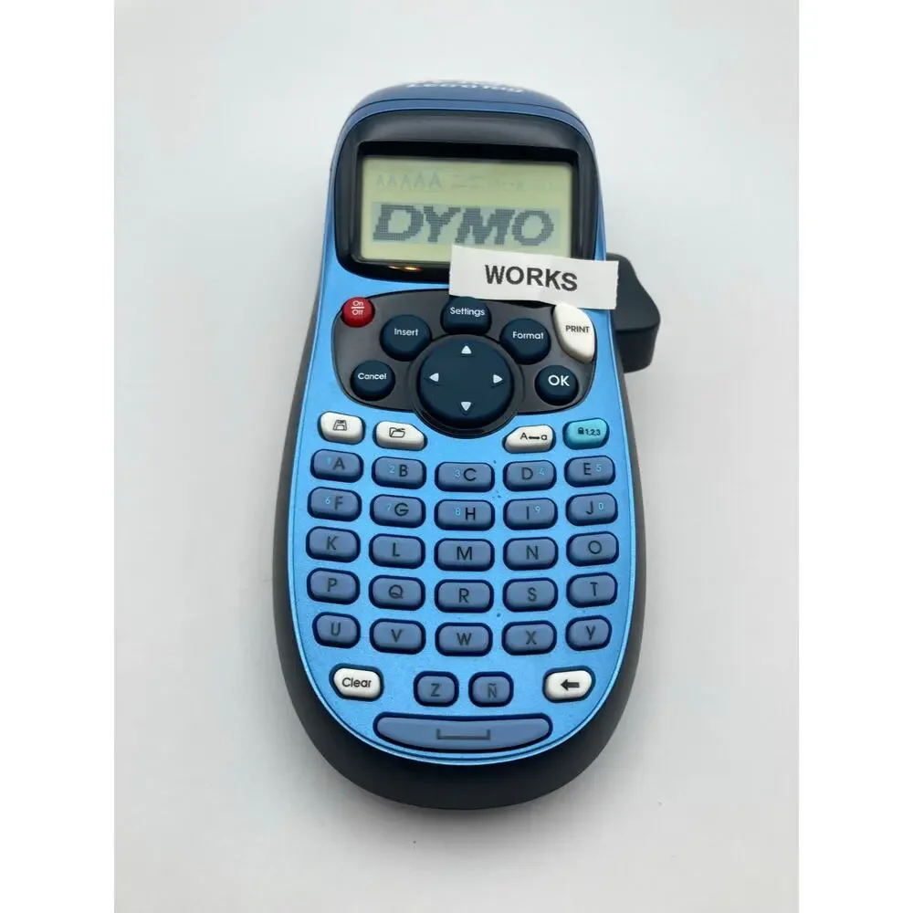 Hand-held Label Maker DYMO Letratag WORKING